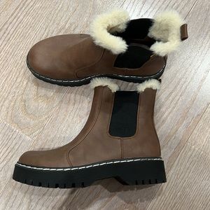 BRAND NEW (unused) woman’s fur boots